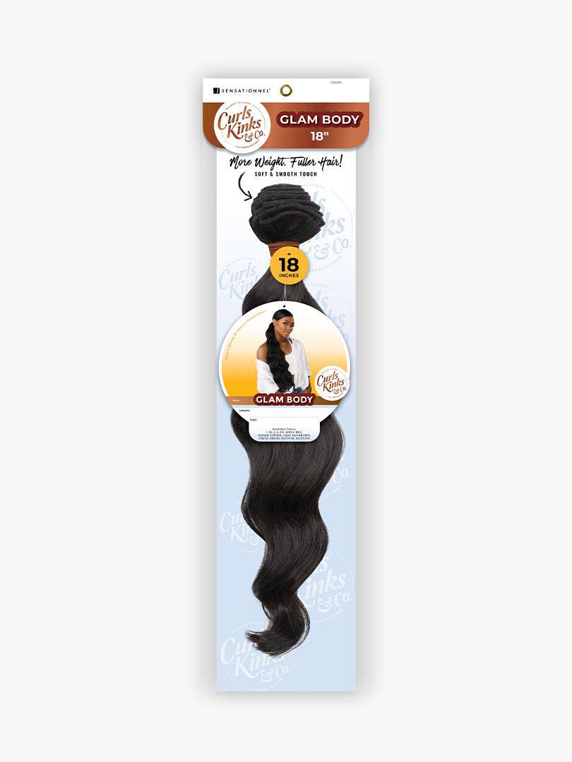 Sensationnel Curls Kinks & Co Bundle - Glam Body 18"