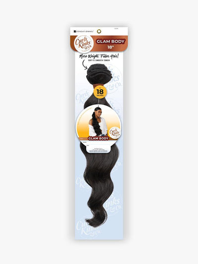 Sensationnel Curls Kinks & Co Bundle - Glam Body 18"