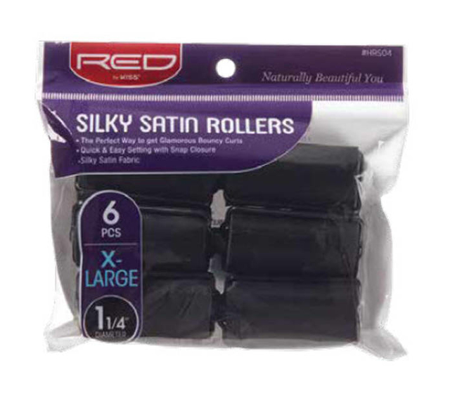 RED by Kiss Silky Satin Rollers