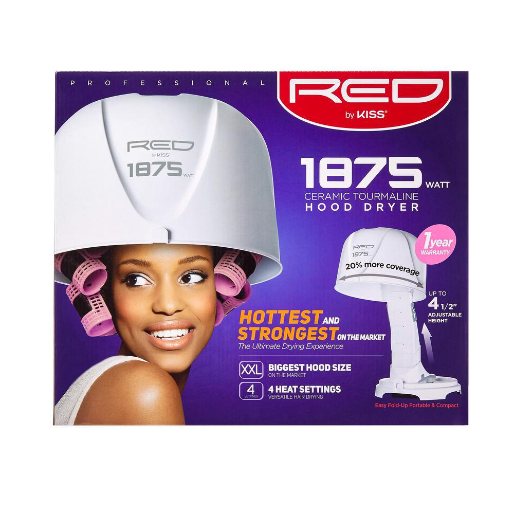 RED by Kiss Ceramic Tourmanine Hood Dryer (BOD04)