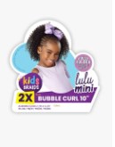 Sensationnel Lulu Mini Kids 2X Bubble Curl 10"