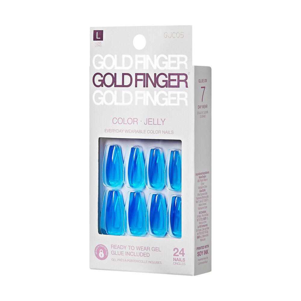 IVY Gold Finger Jelly Color Nails