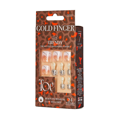 IVY Gold Finger Trendy Toenails