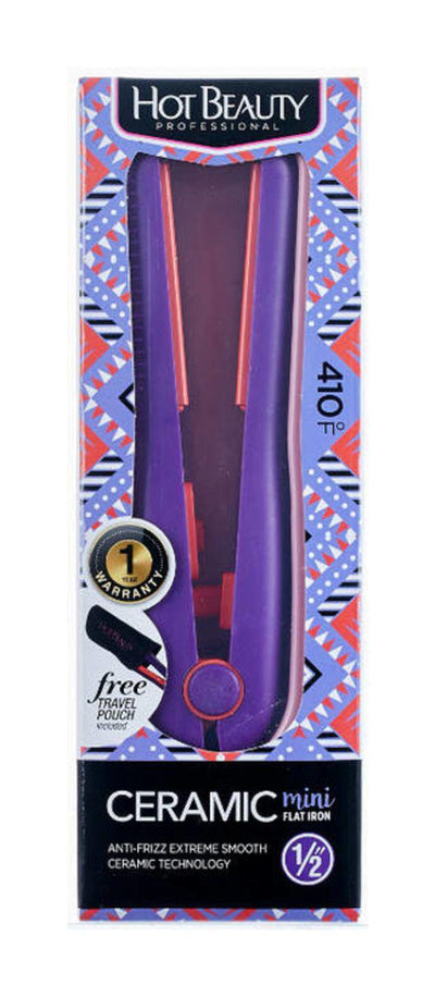 KISS Hot Beauty 1/2" Mini Flat Iron