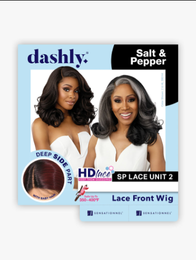 Sensationnel Dashly Lace Wig Salt & Pepper - Unit 2