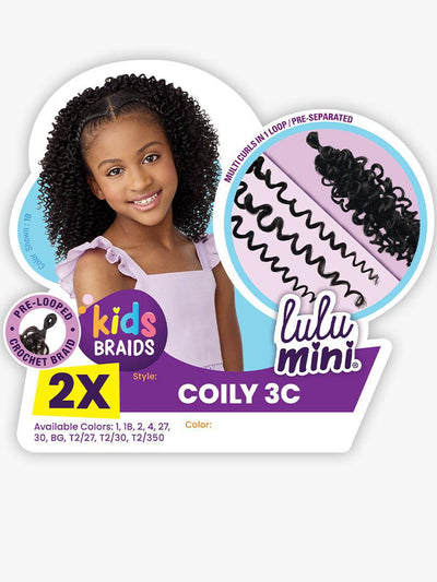 Sensationnel Lulu Mini Kids 2X Coily 7"