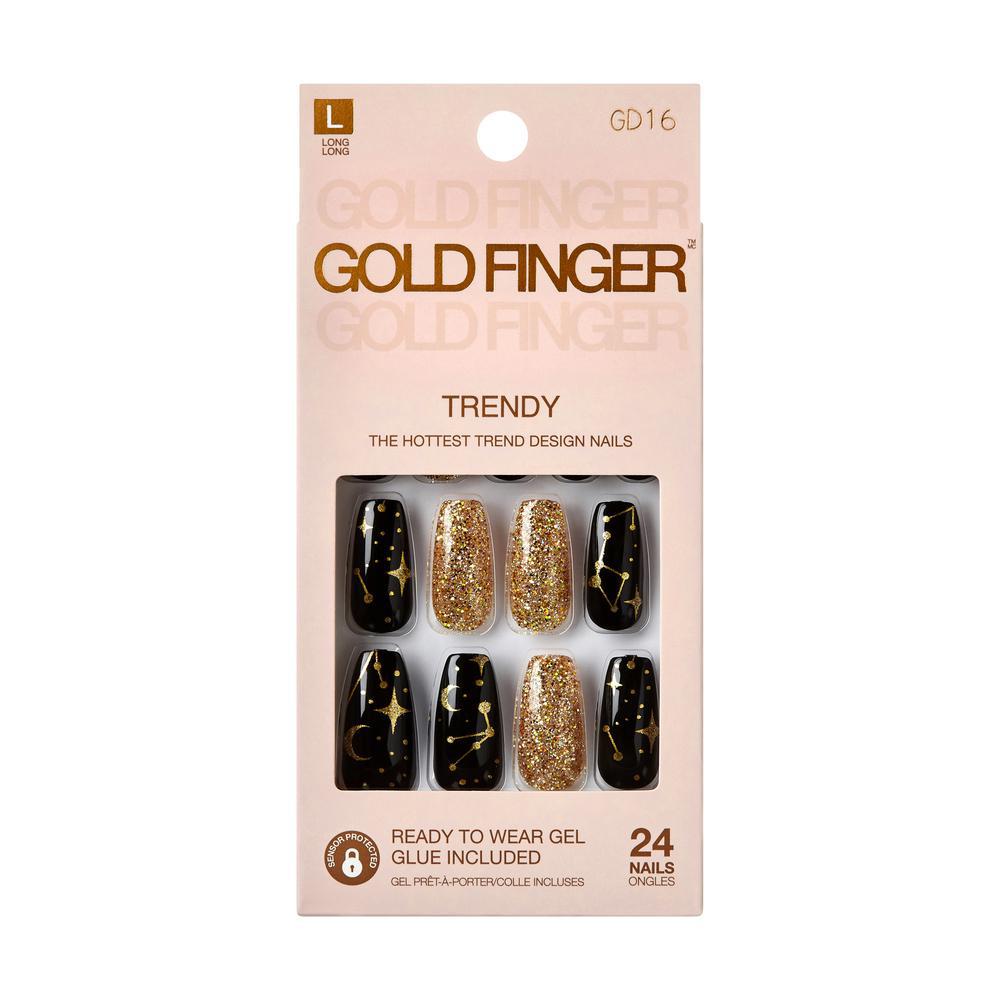 IVY Gold Finger Trendy Nails