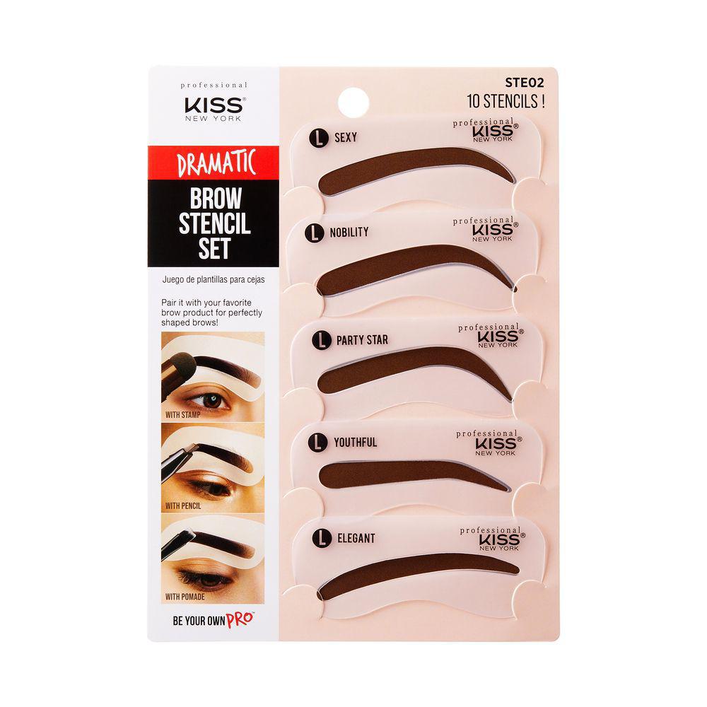 KNP Brow Stencil Set - Natural Look