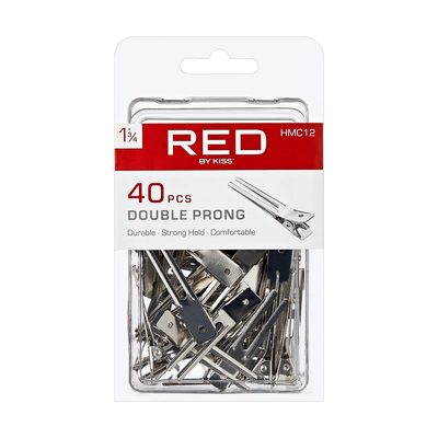 RED by Kiss 1 3/4" Double Prong Clips