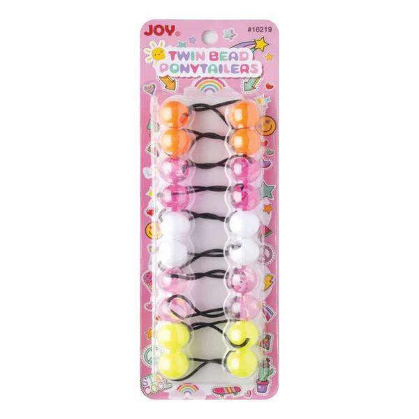 Joy Twin Beads Ponytailers 20MM 10Ct