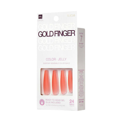 IVY Gold Finger Jelly Color Nails