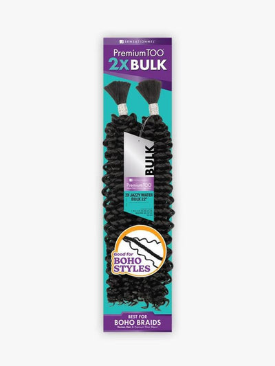 Sensationnel PremiumToo 2x Jazzy Water Bulk 22"