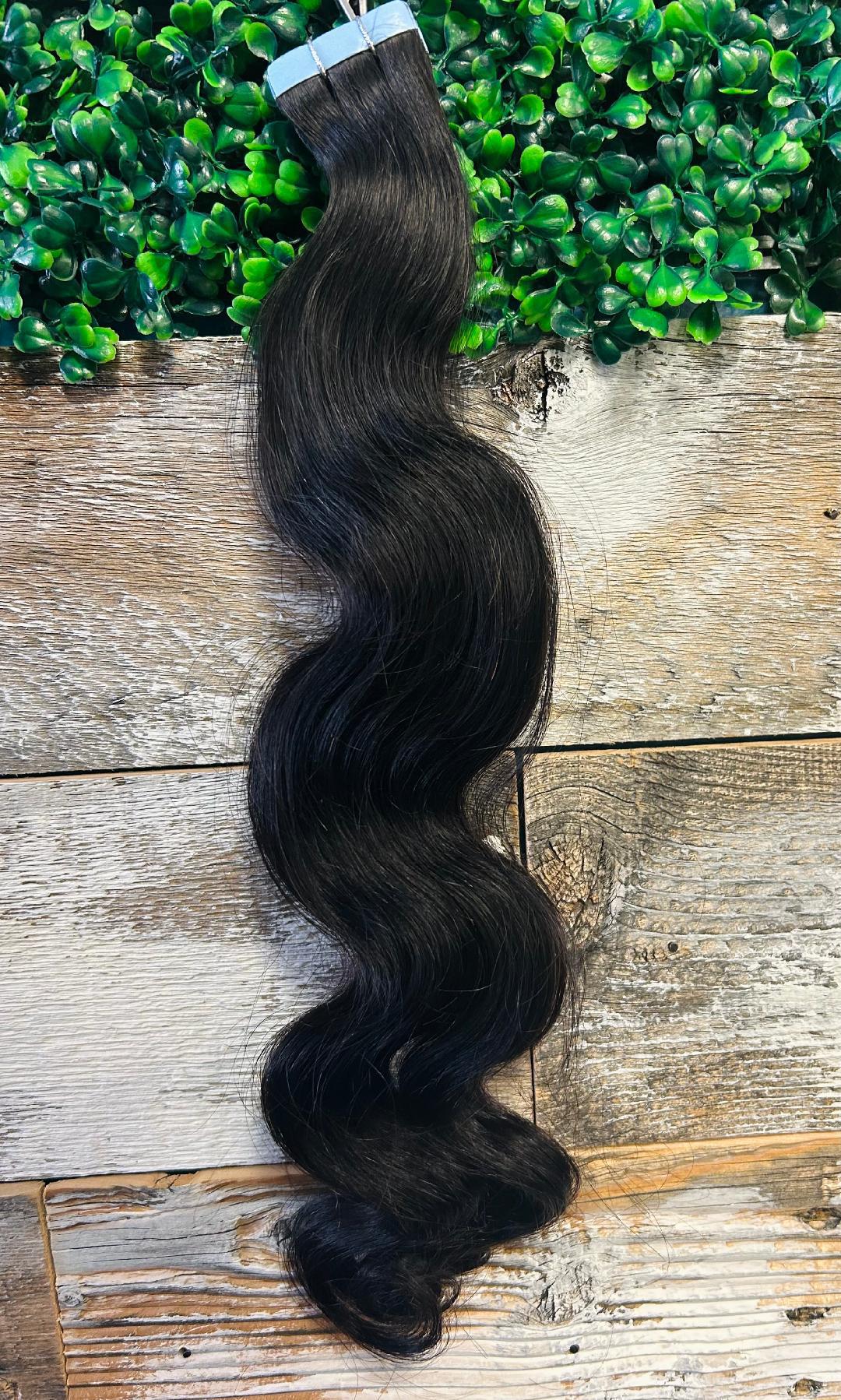 Burmese Top Virgin Hair Tape Ins  - Body Wave