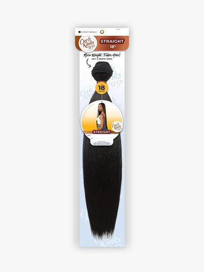 Sensationnel Curls Kinks & Co Bundle - Straight 18"