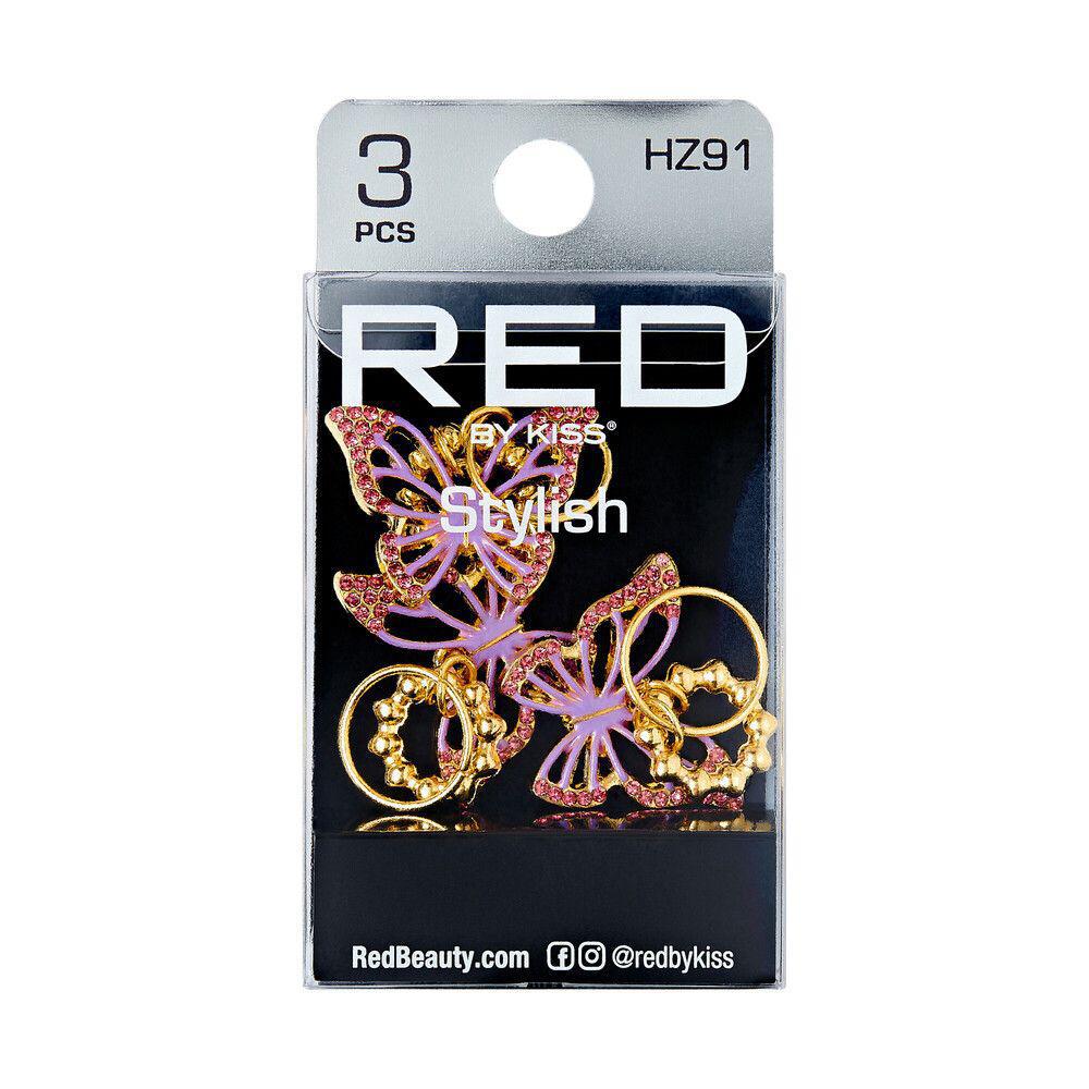 RED by Kiss Braid Charms