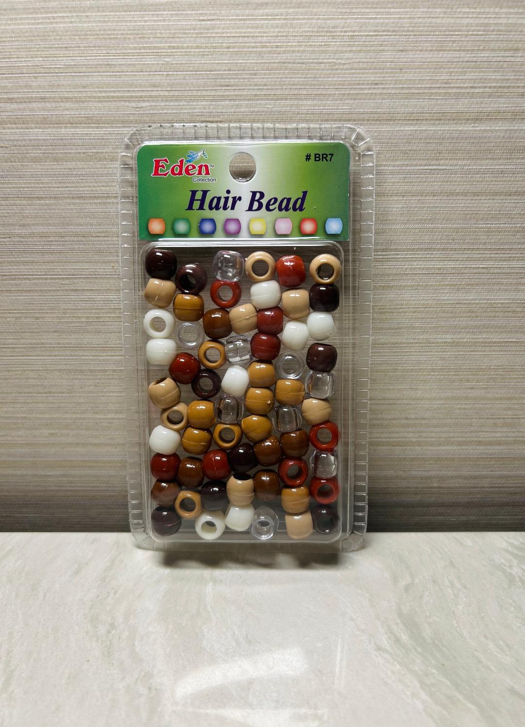 Eden Large Beads 60ct #BR7 - Assorted Brown