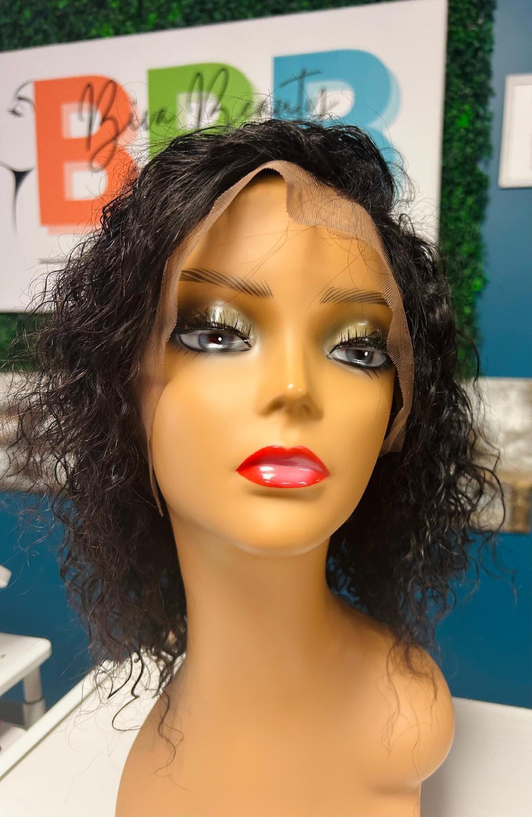 Water Wave 10" Lace Front Wig - Meelah