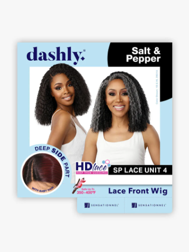 Sensational Dashly Lace Wig Salt & Pepper - Unit 4