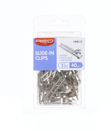 RED by Kiss 1 3/4" Double Prong Clips