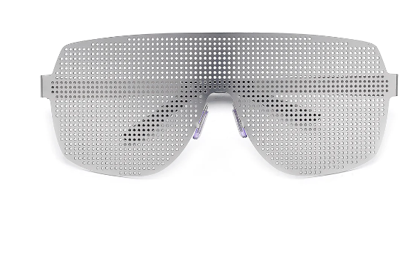 Futuristic Mesh Grill Glasses