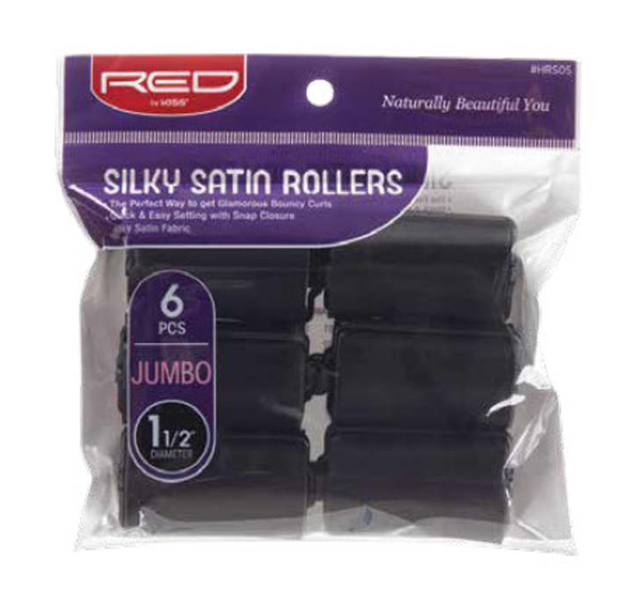 RED by Kiss Silky Satin Rollers