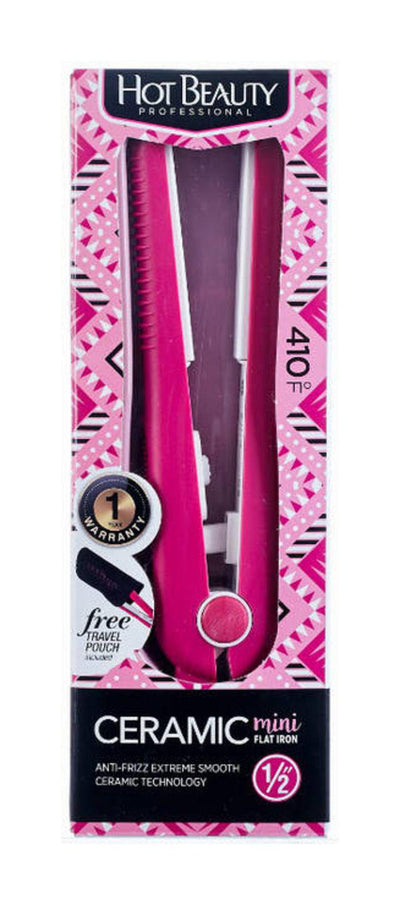 KISS Hot Beauty 1/2" Mini Flat Iron