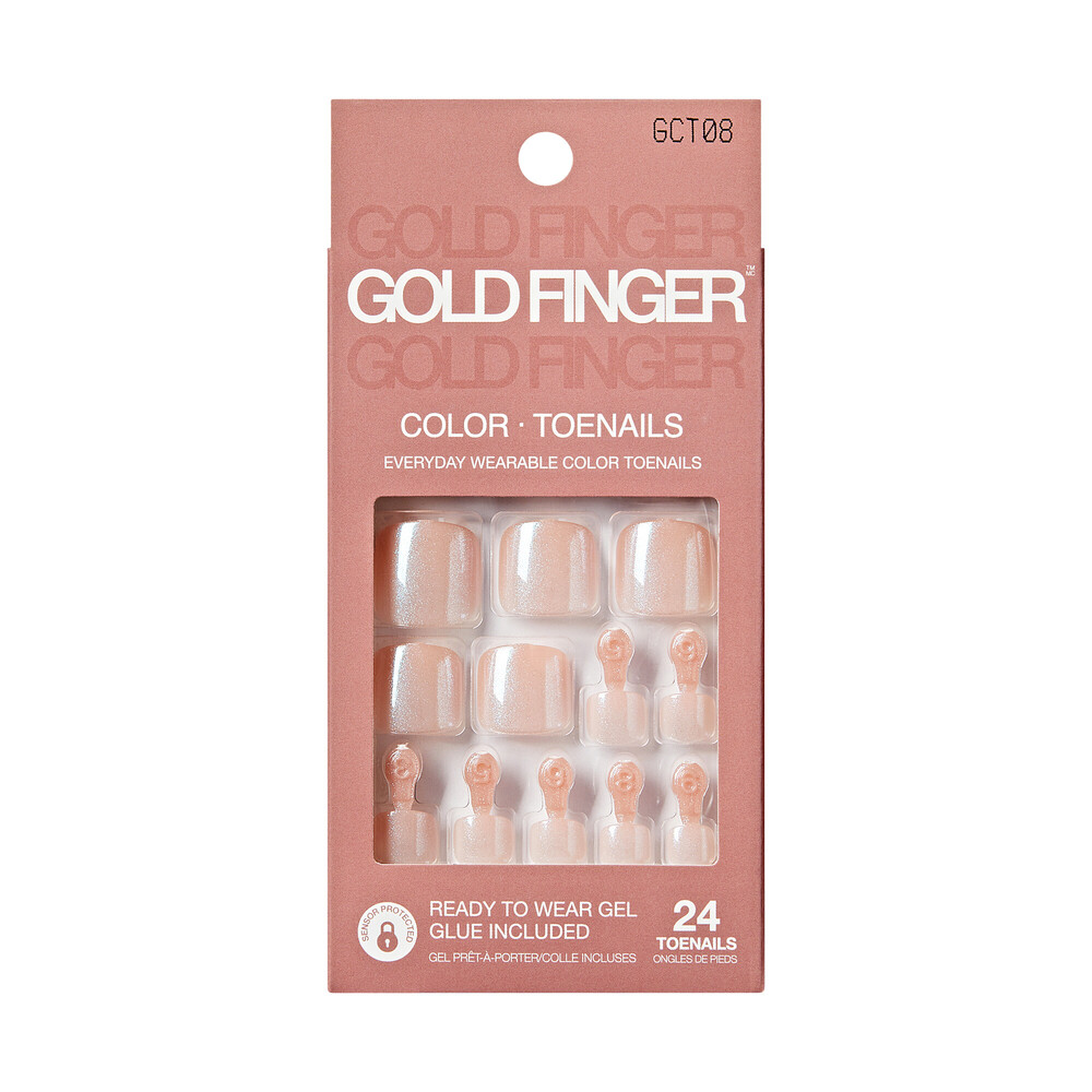 IVY Gold Finger Solid Color Toenails