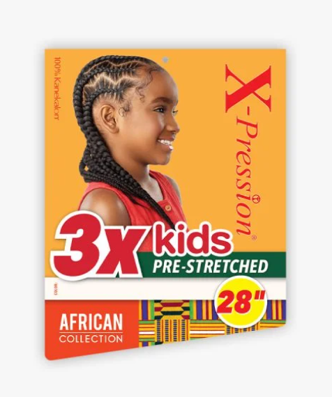 Sensationnel X-Pression 3X Pre-stretched Kids Braid Hair 28"