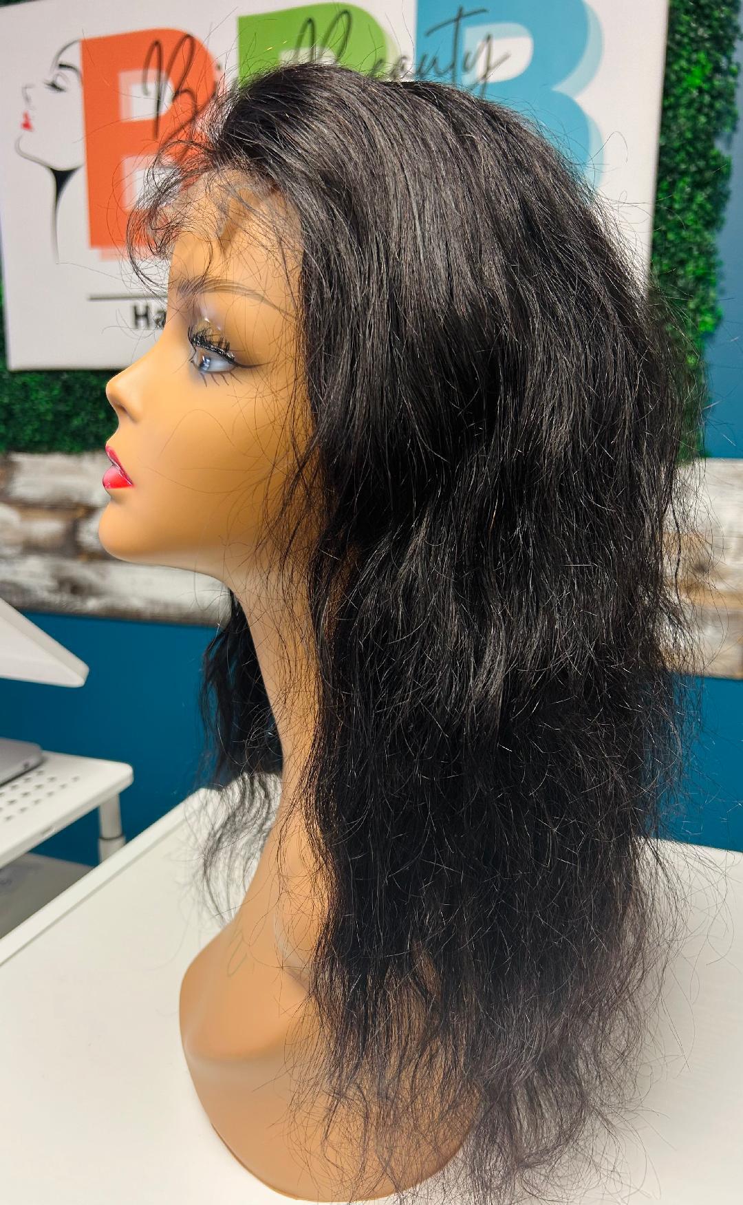 130% Density Remy Brazilian 4x4 Closure Wig