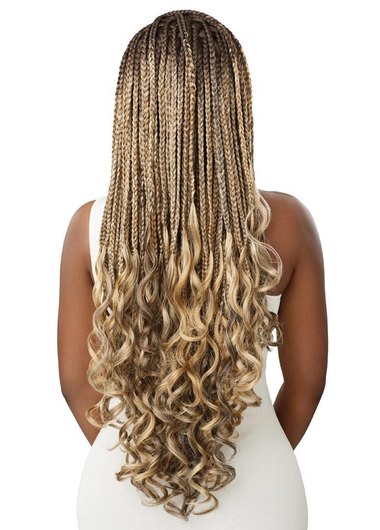 Outre13x4 Lace Wig - French Curl Box Braid 32"