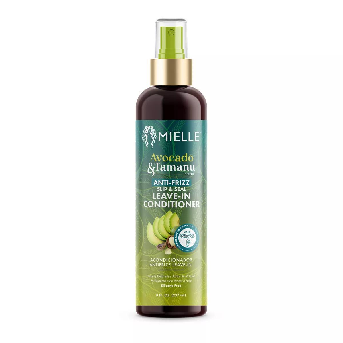 Mielle Avocado & Tamanu Anti-Frizz Slip & Seal Leave-In Conditioner (8oz)