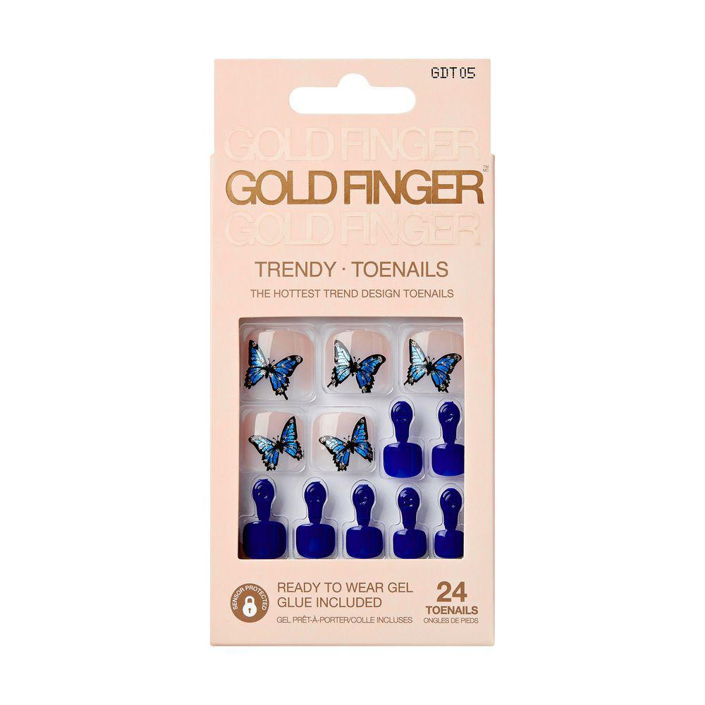 IVY Gold Finger Trendy Toenails