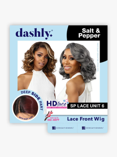 Sensationnel Dashly Lace Wig Salt & Pepper - Unit 6