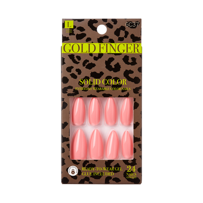 IVY Gold Finger Solid Color Nails