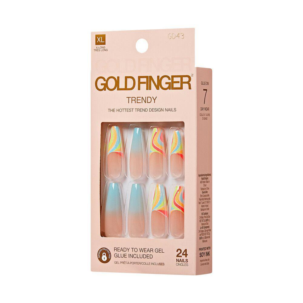 IVY Gold Finger Trendy Nails