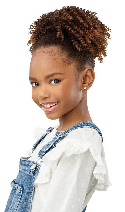 Outre Lil Looks Drawstring Ponytail – Springy Coils 8″