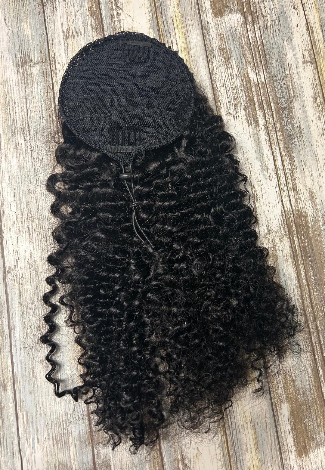 Tru Cambodian Virgin Hair Ponytail - Kinky Curly