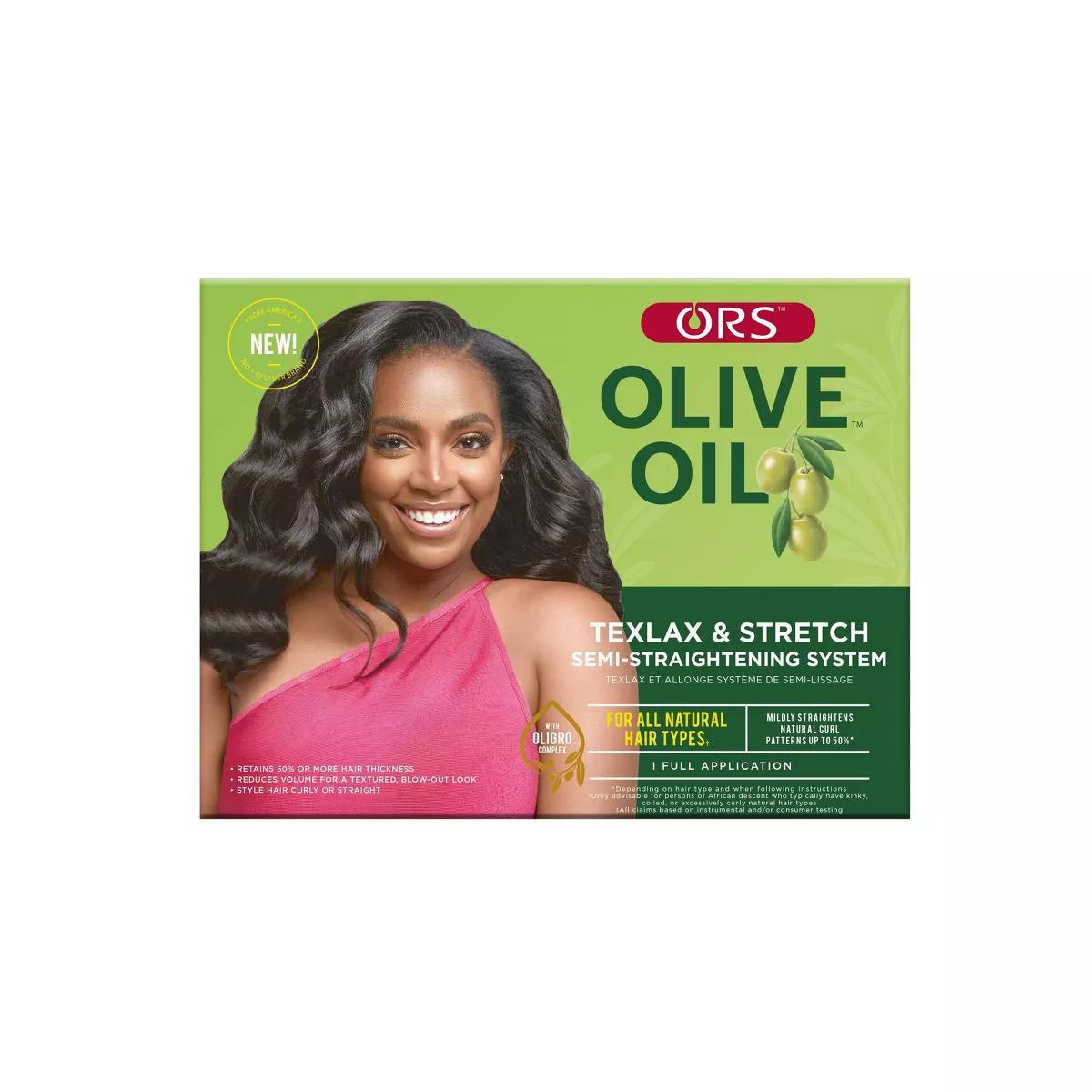 ORS Olive Oil Texlax & Stretch Semi-Straightening System (7.75oz)