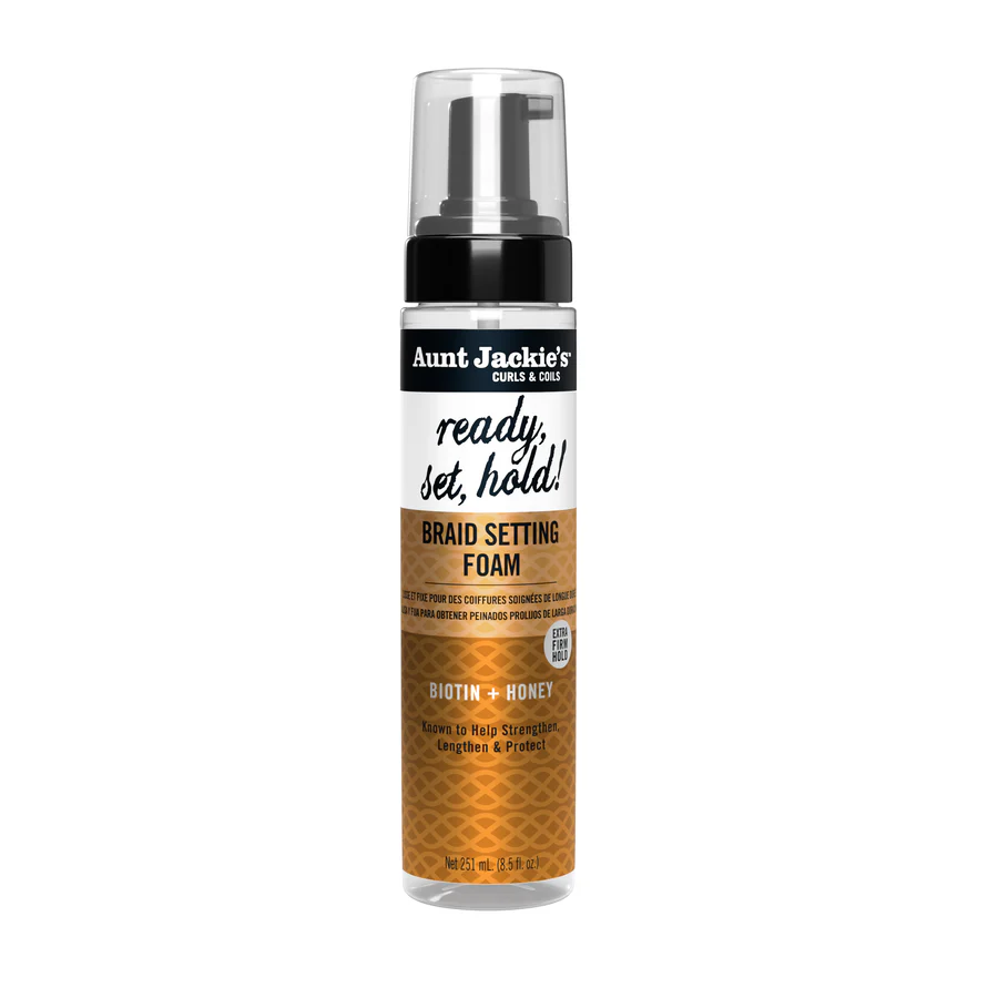 Aunt Jackie's Biotin & Honey Braid Foam (8.5oz) (38119)
