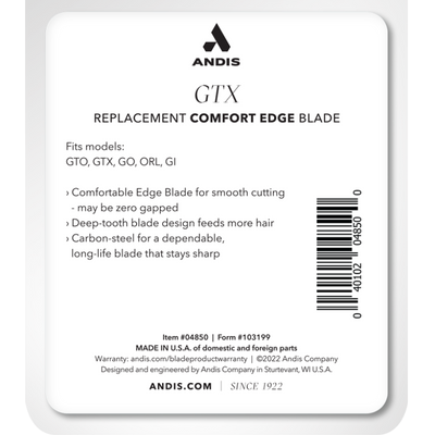 Andis GTX T-Outliner Deep Tooth Comfort Edge Blade #04850 (27147)