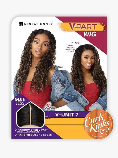 Sensationnel Curls Kinks & Co V-Part Wig - Unit 7