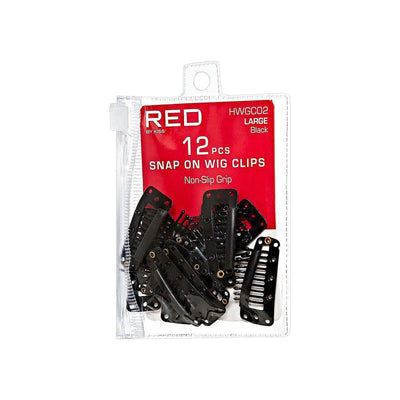 RED by Kiss Wig Clips 12ct Black (HWGC02)