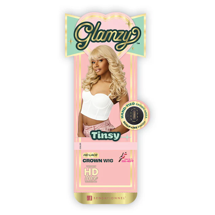Glamzy HD Lace Crown Wig - Tinsy