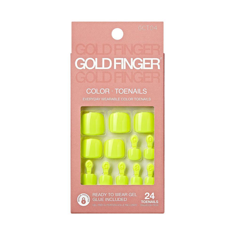 IVY Gold Finger Solid Colors Toenails - Perfect Match (GCT04)