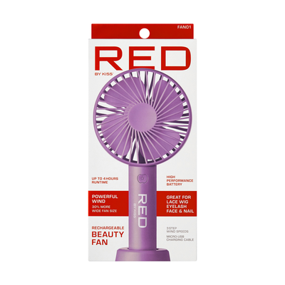 RED by Kiss Rechargeable Beauty Fan