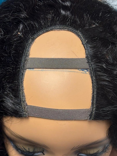 RH U-Part Human Hair Wig - Kinky Straight 26"