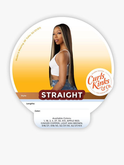 Sensationnel Curls Kinks & Co Bundle - Straight 18"