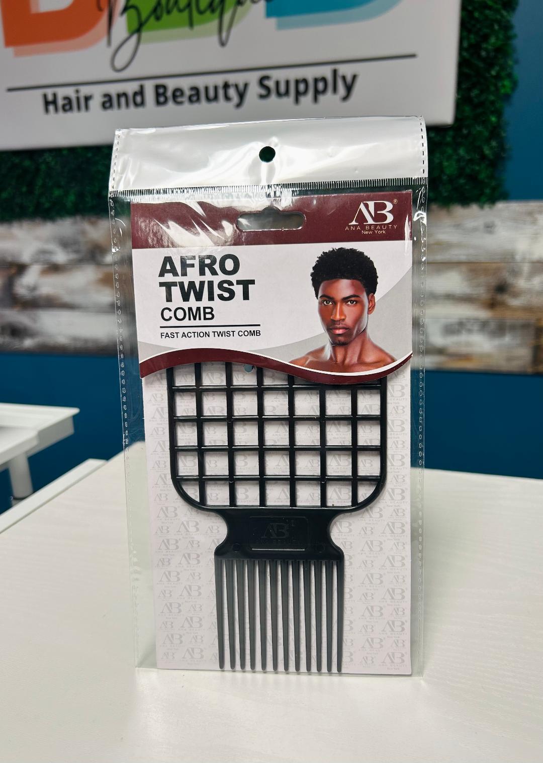 Ana Beauty Comb Afro Twist Black