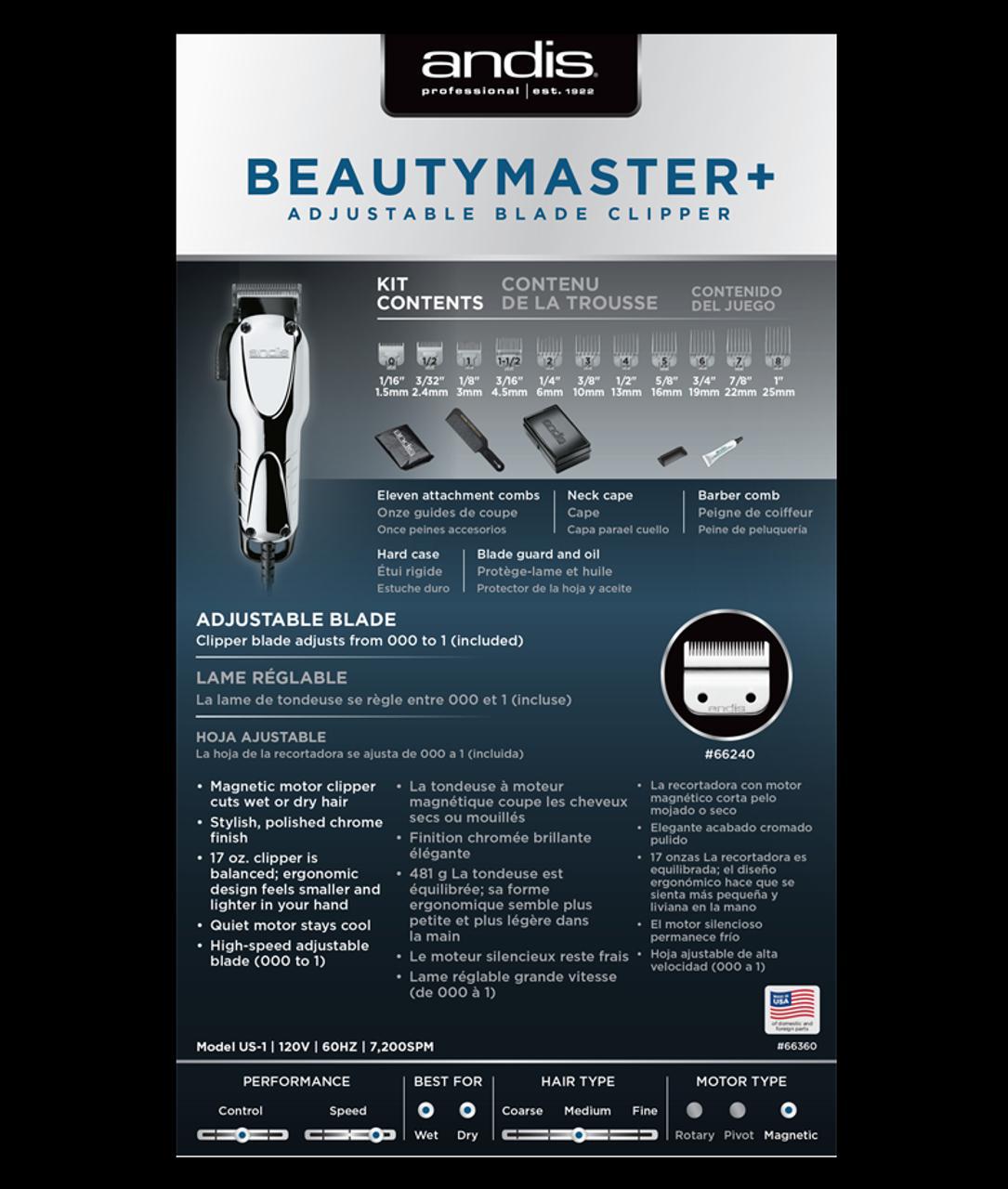 Andis Beauty Master Plus Clipper