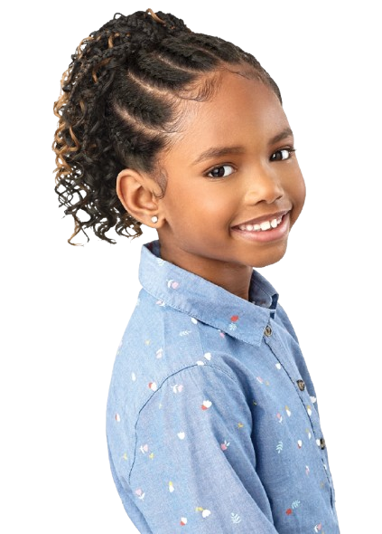 Outre Lil Looks Drawstring Ponytail - Boho Box Braids 10"